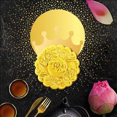trăng vàng black n gold hộp 2 bánh - bánh trung thu kinh đô cần thơ